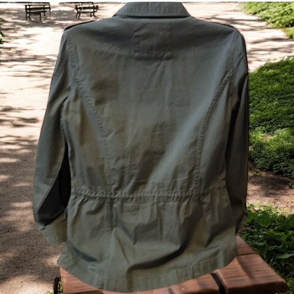 Mudd Army Green Studded Military Jacket - Picture 16 of 17